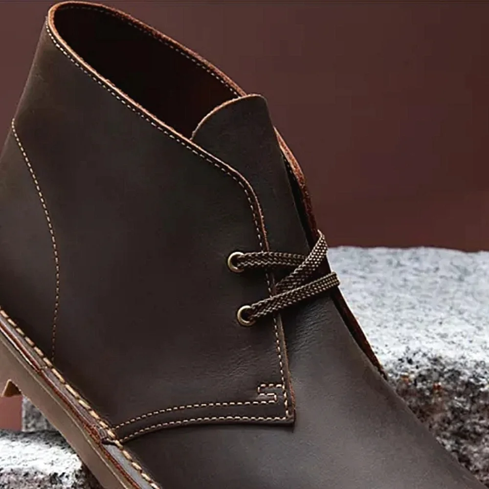 New w/Box Men's Clark's Collection Bushacre 3 Genuine Leather Chukka Boots 10W